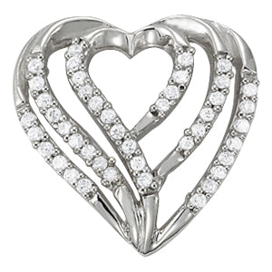 Heart Diamond Pendant · 0.26 ct tw