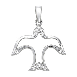 Neck Centers & Slides Diamond Pendant · 0.06 ct tw