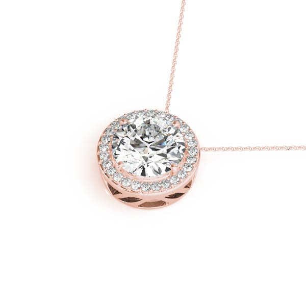 Round Gemstone Pendant · 2.14 ct tw
