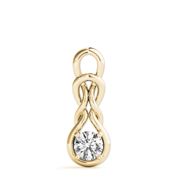 Love Knot Diamond Pendant · 0.25 ct tw