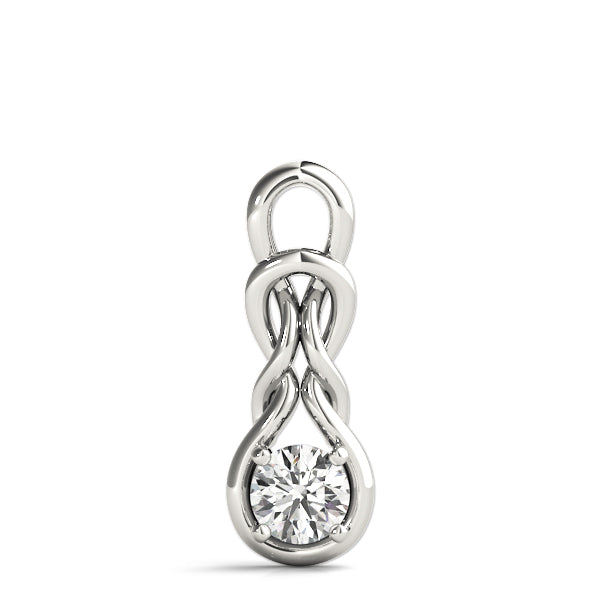 Love Knot Diamond Pendant · 0.25 ct tw