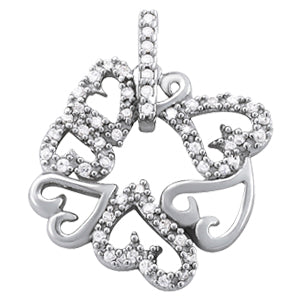 Fashion Diamond Pendant · 0.25 ct tw