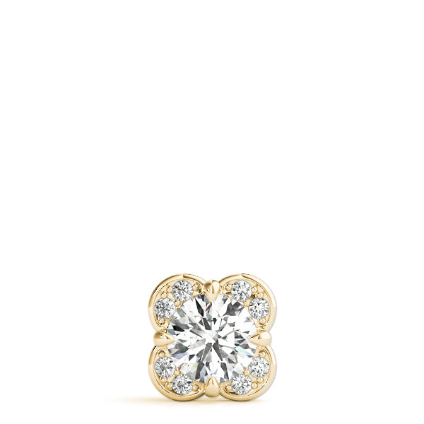 Round Halo Diamond Pendant · 1.11 ct tw