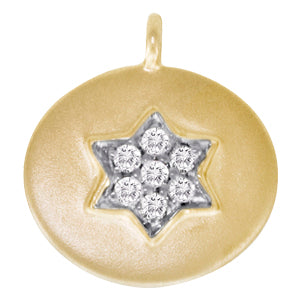 Religious Novelty Diamond Pendant · 0.06 ct tw