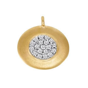 Cluster Diamond Pendant · 0.10 ct tw
