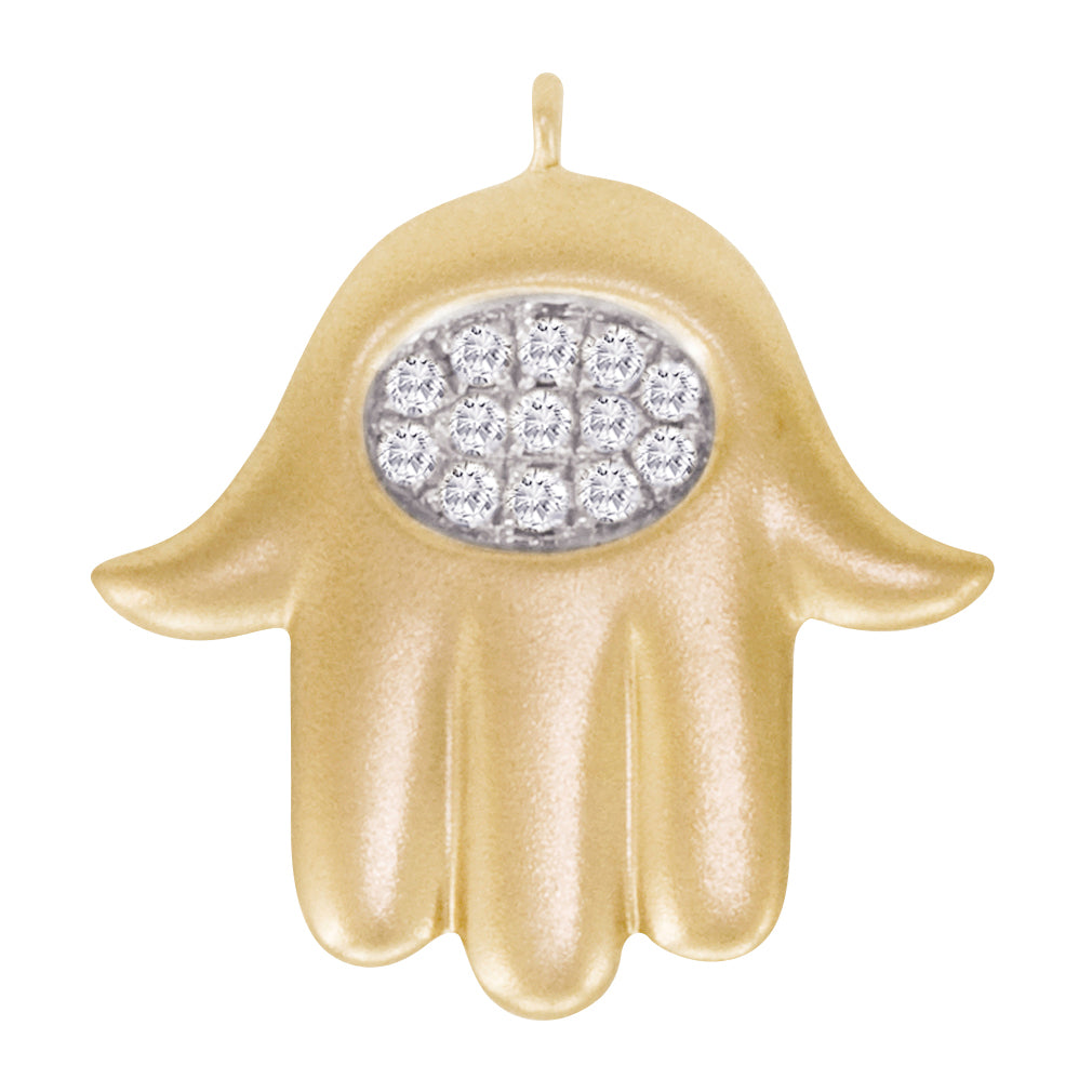 Religious Novelty Diamond Pendant · 0.07 ct tw