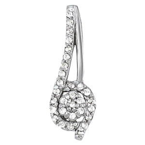 Cluster Diamond Pendant · 0.24 ct tw