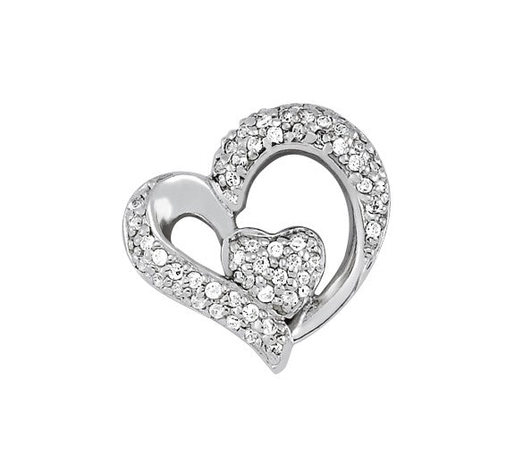 Heart Diamond Pendant · 0.30 ct tw