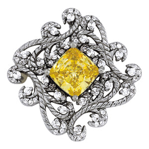 Cushion Gemstone Pendant · 0.49 ct tw