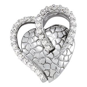 Heart Diamond Pendant · 0.24 ct tw
