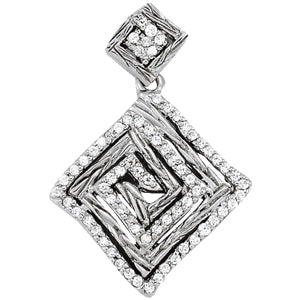 Fashion Diamond Pendant · 0.35 ct tw