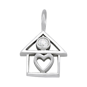 Round Novelty Diamond Pendant · 0.05 ct tw