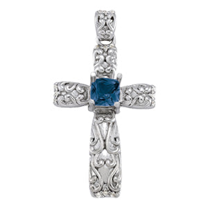 Cushion Gemstone Pendant · 1.07 ct tw