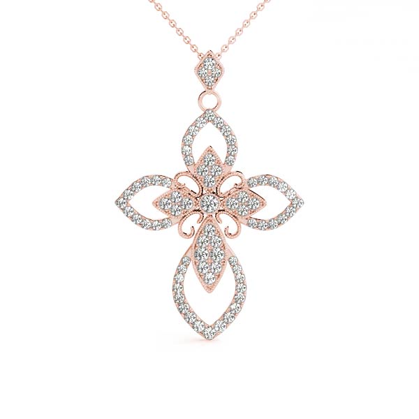 Religious Crosses Diamond Pendant · 0.69 ct tw