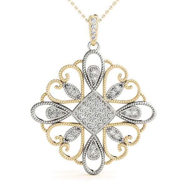 Fashion Diamond Pendant · 0.34 ct tw