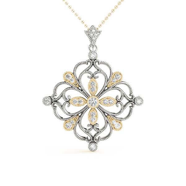 Fashion Diamond Pendant · 0.34 ct tw