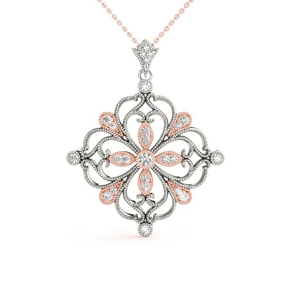 Fashion Diamond Pendant · 0.34 ct tw