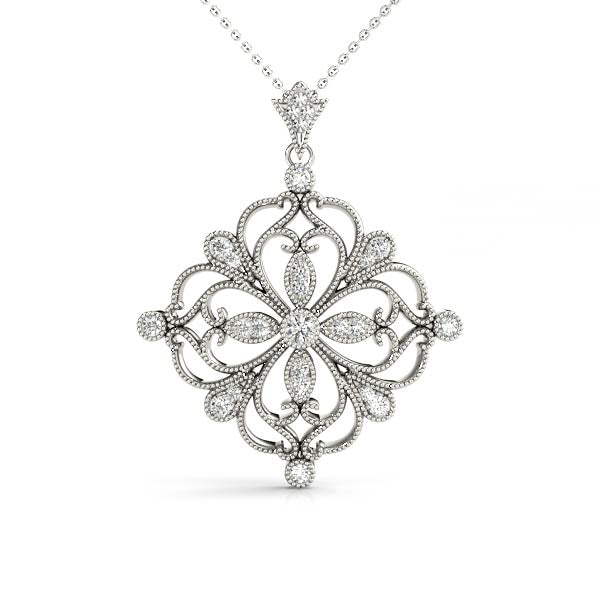 Fashion Diamond Pendant · 0.34 ct tw