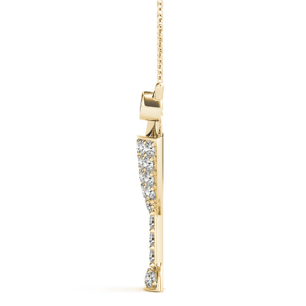 Martini Glass Charm Diamond Pendant · 0.47 ct tw