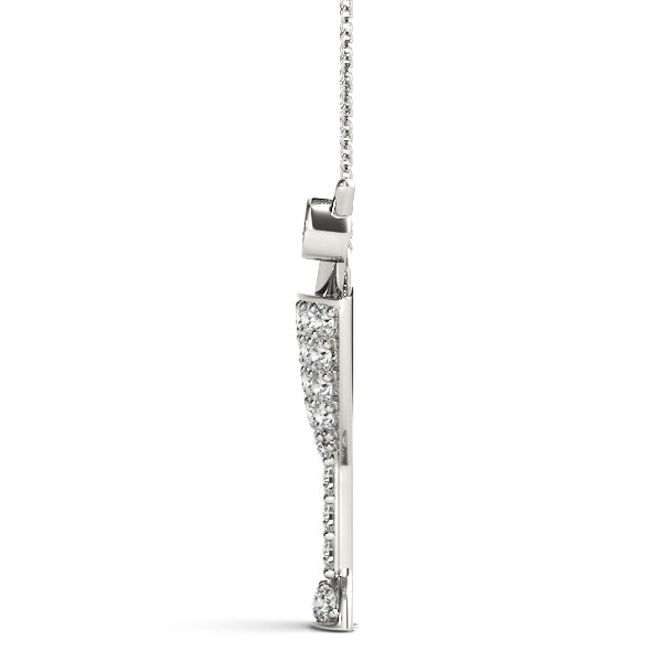Martini Glass Charm Diamond Pendant · 0.47 ct tw