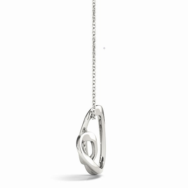 Heart Two-Stone Diamond Pendant · 0.46 ct tw