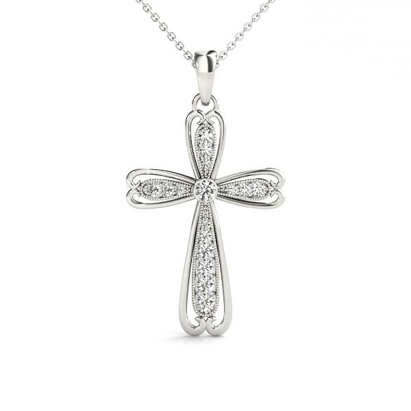 Religious Crosses Diamond Pendant · 0.23 ct tw