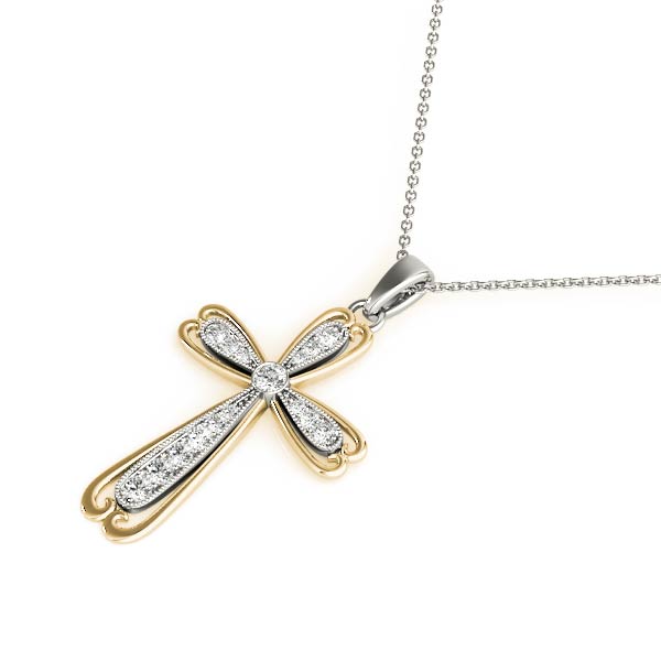 Religious Crosses Diamond Pendant · 0.23 ct tw