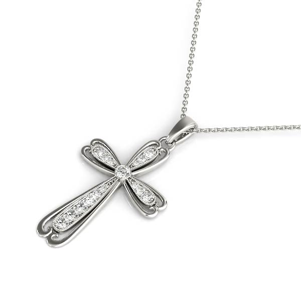 Religious Crosses Diamond Pendant · 0.23 ct tw