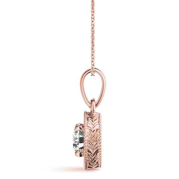 Round Diamond Solitaire Pendant · 1.50 ct tw
