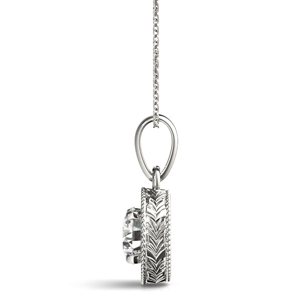 Round Diamond Solitaire Pendant · 0.25 ct tw