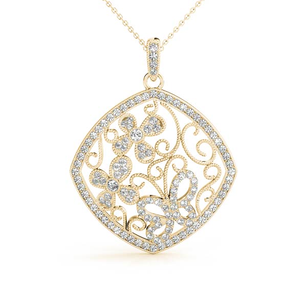 Fashion Diamond Pendant · 0.76 ct tw