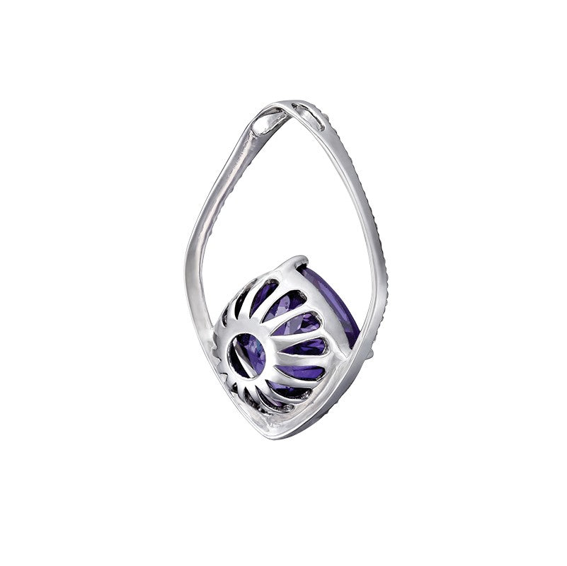 Cushion Gemstone Pendant · 0.30 ct tw