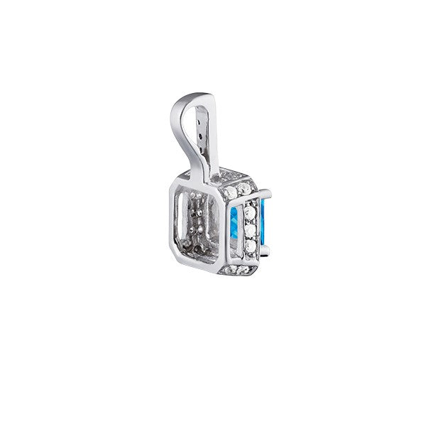 Square Cushion Gemstone Pendant · 1.19 ct tw