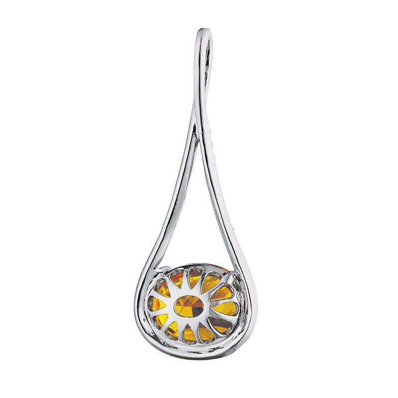 Oval Gemstone Pendant · 0.32 ct tw