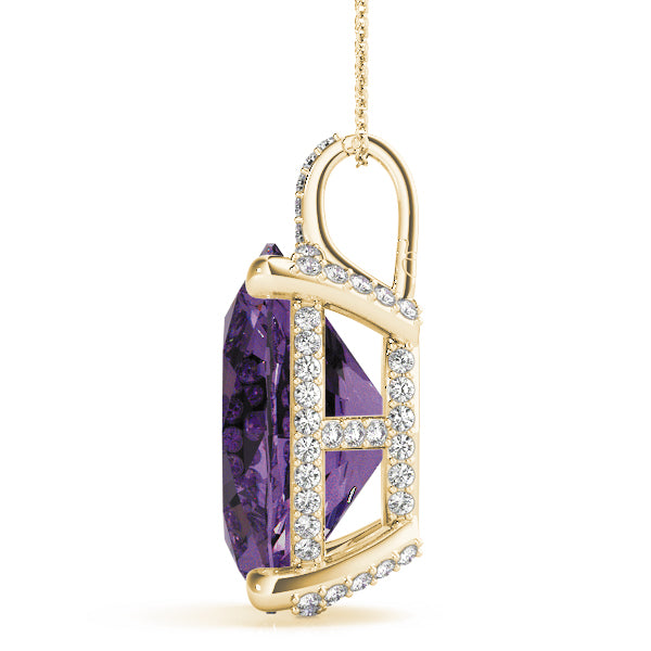 Oval 18x13 Diamond Pendant · 0.33 ct tw