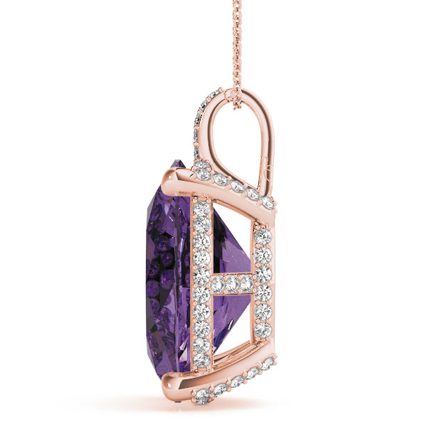 Oval 18x13 Diamond Pendant · 0.33 ct tw