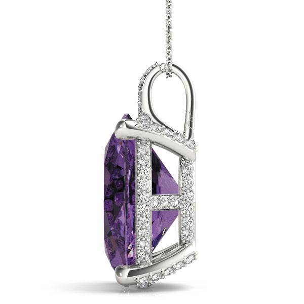 Oval 18x13 Diamond Pendant · 0.33 ct tw