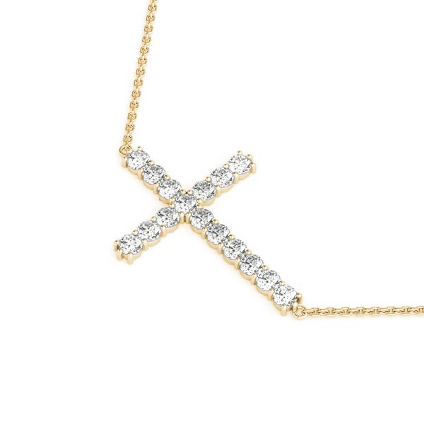 Religious Crosses Diamond Pendant · 0.96 ct tw