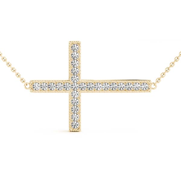 Religious Crosses Diamond Pendant · 0.25 ct tw