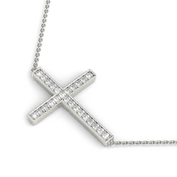Religious Crosses Diamond Pendant · 0.25 ct tw