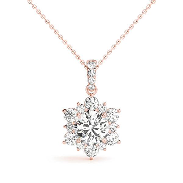 Round Diamond Pendant · 1.49 ct tw