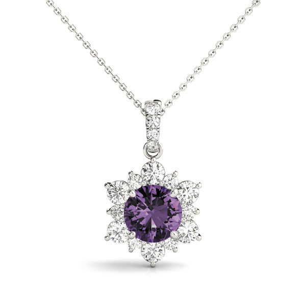 Round Diamond Pendant · 1.49 ct tw