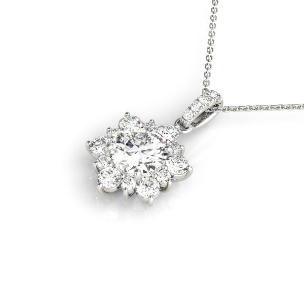 Round Diamond Pendant · 1.49 ct tw