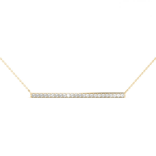 Trapeze Bar Diamond Pendant · 0.24 ct tw