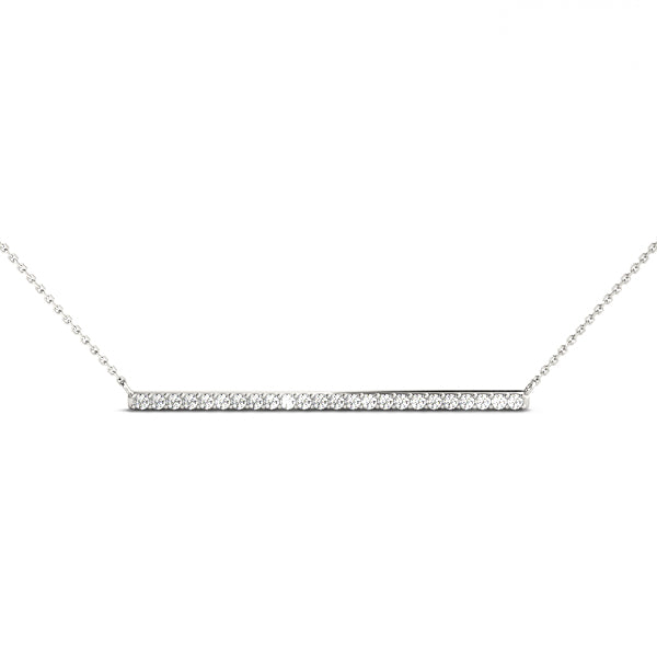 Trapeze Bar Diamond Pendant · 0.24 ct tw