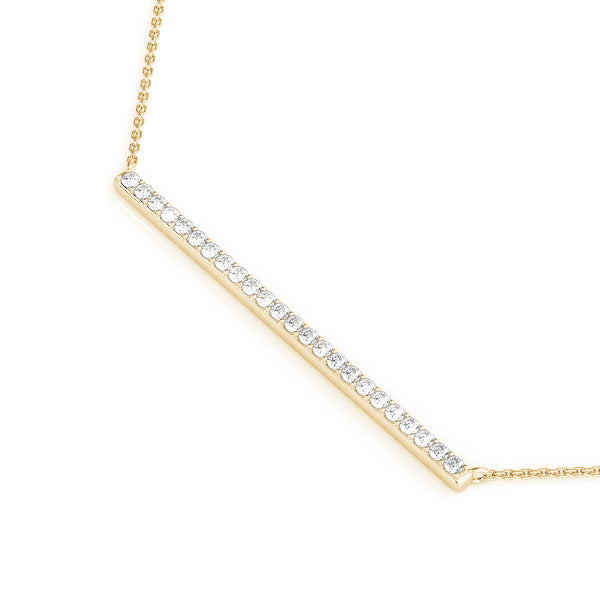 Trapeze Bar Diamond Pendant · 0.24 ct tw