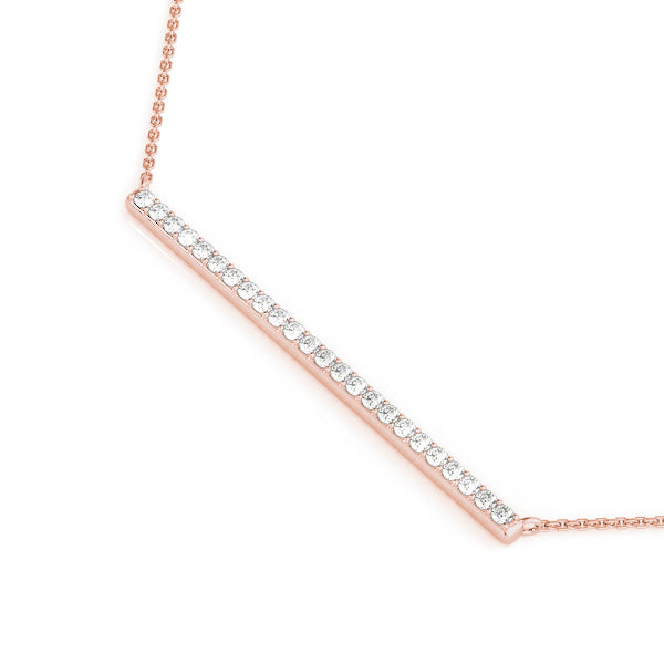 Trapeze Bar Diamond Pendant · 0.24 ct tw
