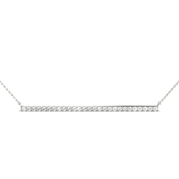 Trapeze Bar Diamond Pendant · 0.41 ct tw