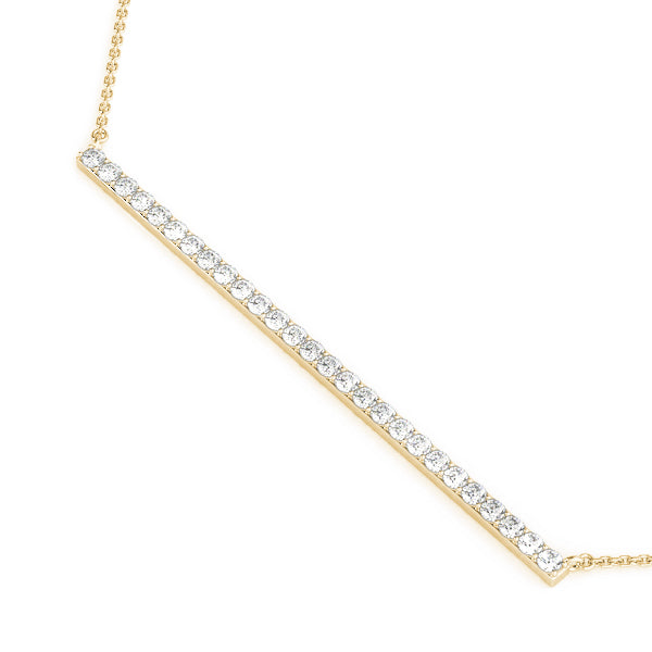 Trapeze Bar Diamond Pendant · 0.41 ct tw