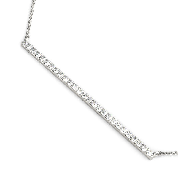 Trapeze Bar Diamond Pendant · 0.41 ct tw